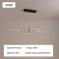 Lustre LED Design Réglable pour un Intérieur Moderne | Marco Lucetti Petit-100XH14cm / Avec télécommande