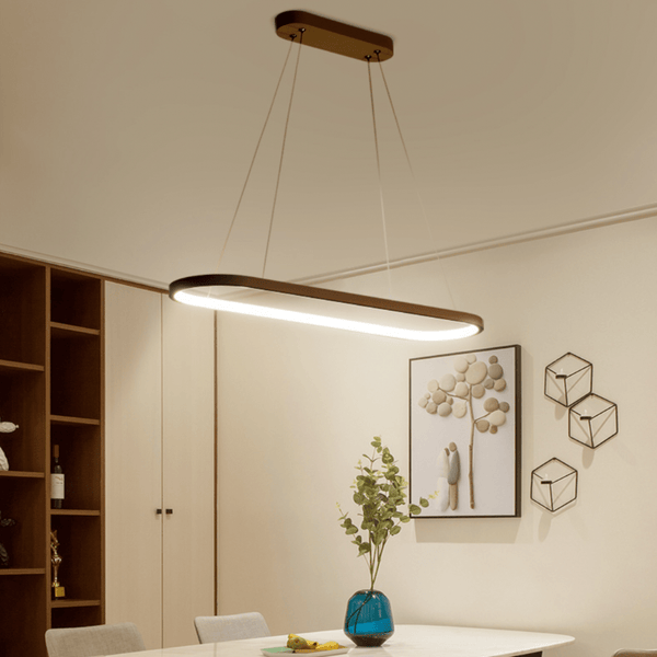 Lustre LED design: Suspension en aluminium arrondie | Marco Lucetti