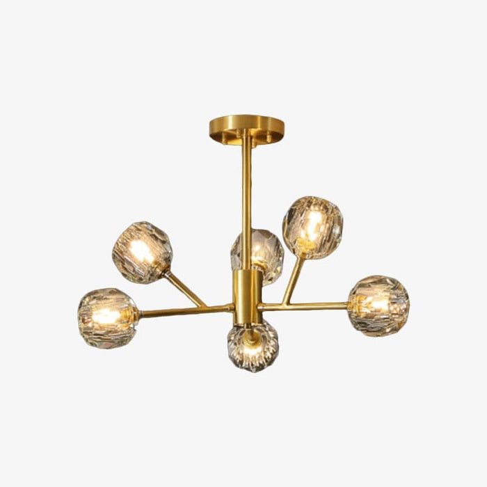 Lustre LED Diamant Blair | Marco Lucetti 6 ampoules