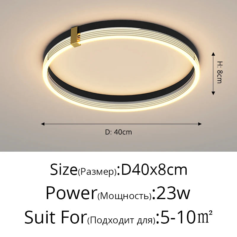 Lustre LED dimmable avec télécommande - Livraison directe incluse