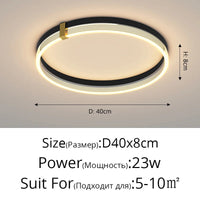 Lustre LED dimmable avec télécommande - Livraison directe incluse