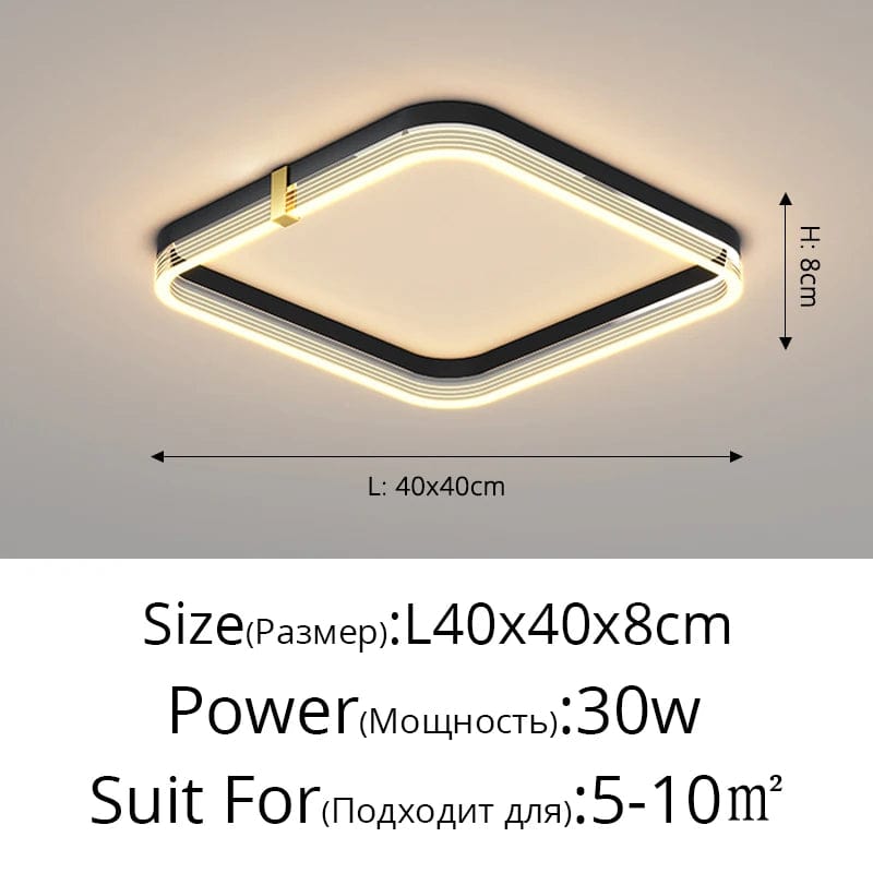 Lustre LED dimmable avec télécommande - Livraison directe incluse | Marco Lucetti