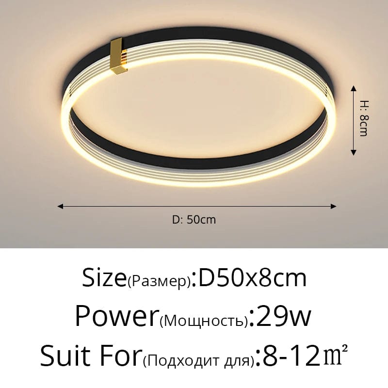 Lustre LED dimmable avec télécommande - Livraison directe incluse | Marco Lucetti
