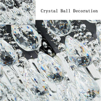 Lustre LED dimmable en cristal de style vintage de luxe | Marco Lucetti