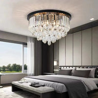 Lustre LED dimmable en cristal de style vintage de luxe | Marco Lucetti