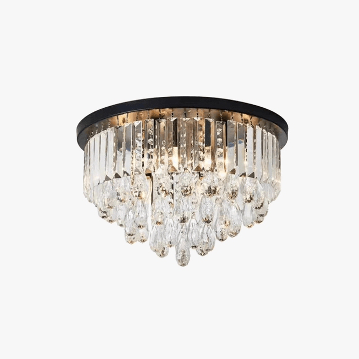Lustre LED dimmable en cristal de style vintage de luxe | Marco Lucetti