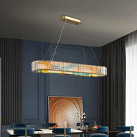 Lustre LED Dimmable Moderne en Acier Cercle Décoratif - Luminem | Marco Lucetti