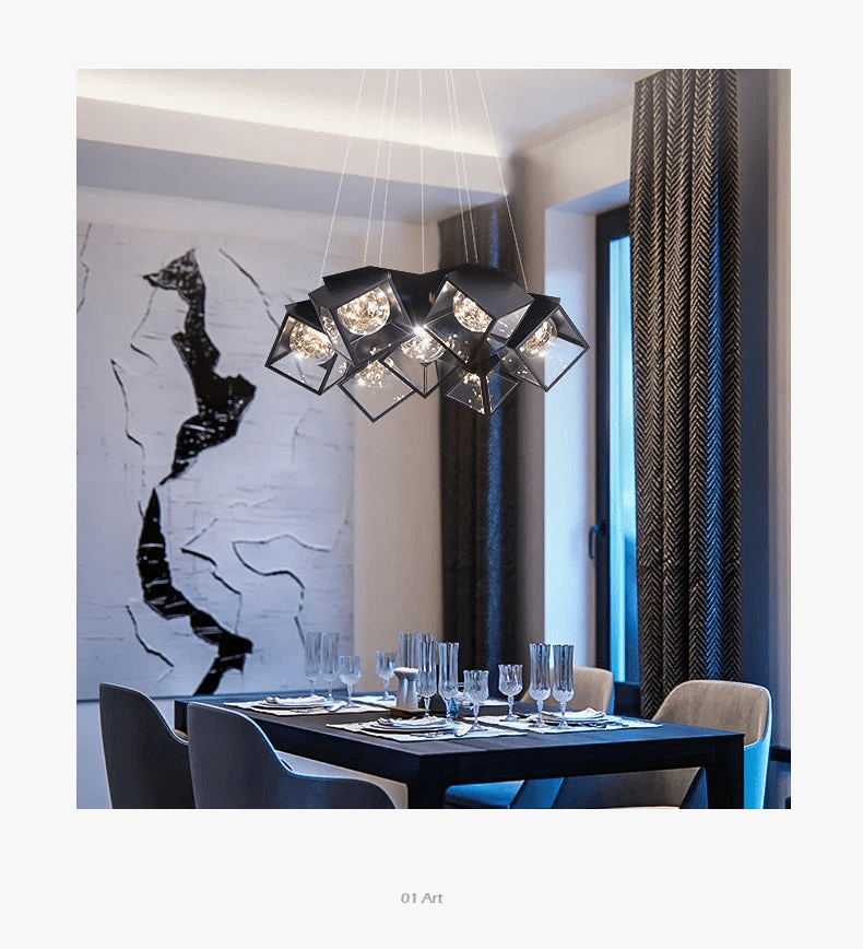 Lustre LED Dimmable Moderne | Marco Lucetti