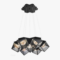 Lustre LED Dimmable Moderne