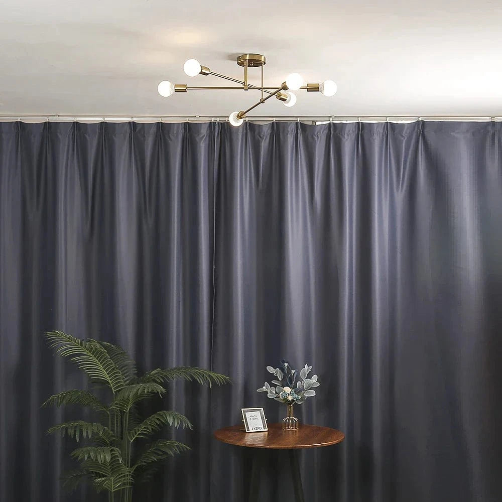 Lustre LED Doré Minimaliste | Marco Lucetti