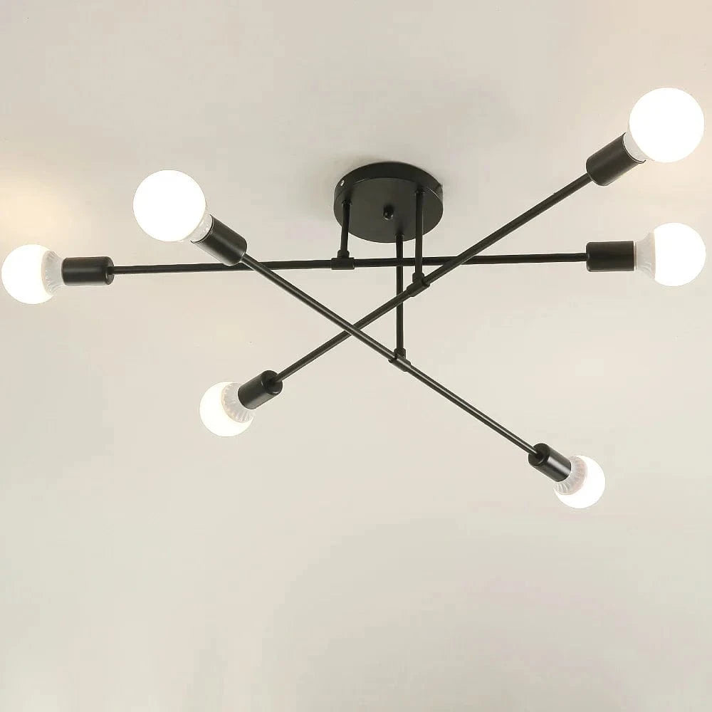 Lustre LED Doré Minimaliste | Marco Lucetti