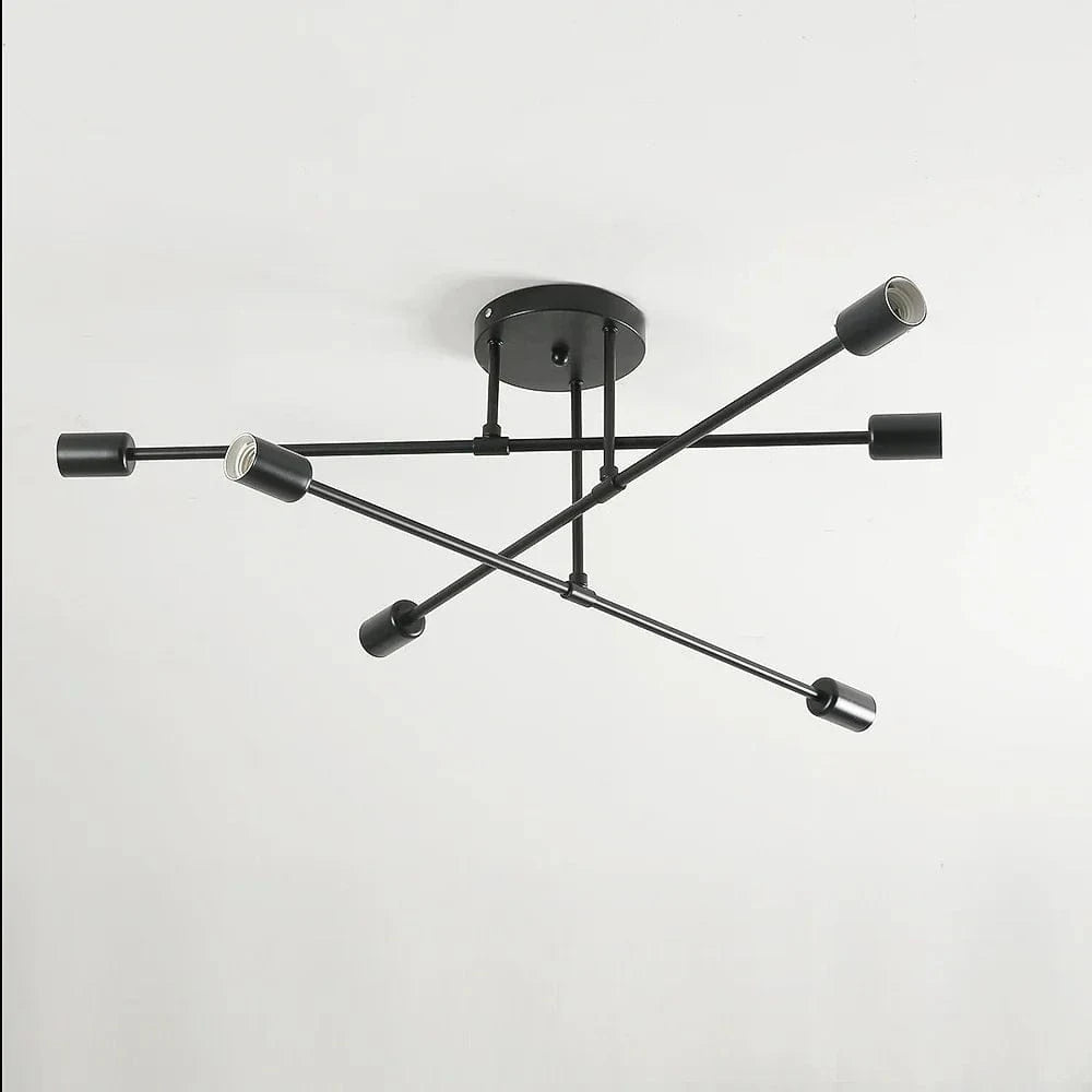 Lustre LED Doré Minimaliste | Marco Lucetti Noir