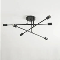 Lustre LED Doré Minimaliste | Marco Lucetti Noir