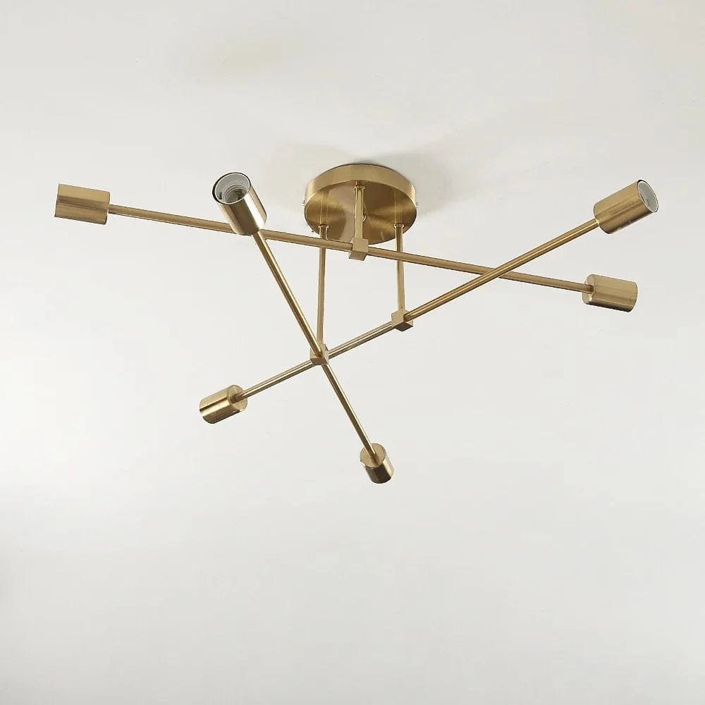 Lustre LED Doré Minimaliste | Marco Lucetti Or