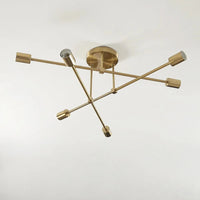 Lustre LED Doré Minimaliste | Marco Lucetti Or