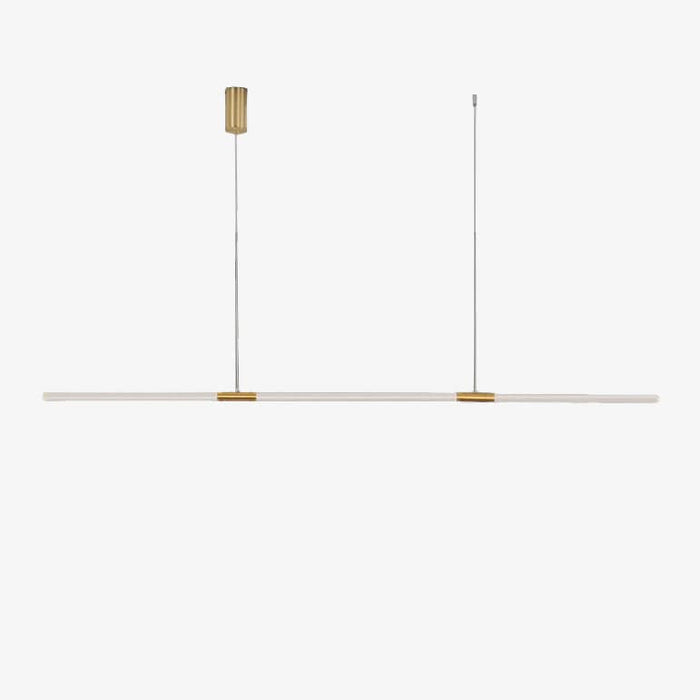 Lustre LED doré Nevy, style minimaliste. | Marco Lucetti