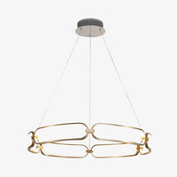 Lustre LED doré Pavia. | Marco Lucetti