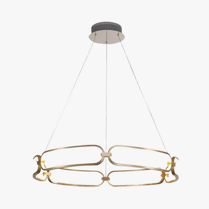 Lustre LED doré Pavia. | Marco Lucetti