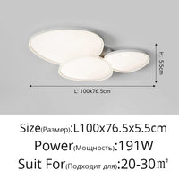 Lustre LED Éclatant et Moderne avec Protection pour les Yeux | Marco Lucetti