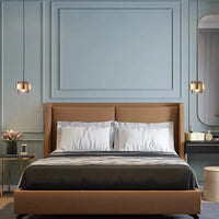 Lustre LED Élégant Nordique en Verre Doré - Décoration Intérieure de Luxe | Marco Lucetti