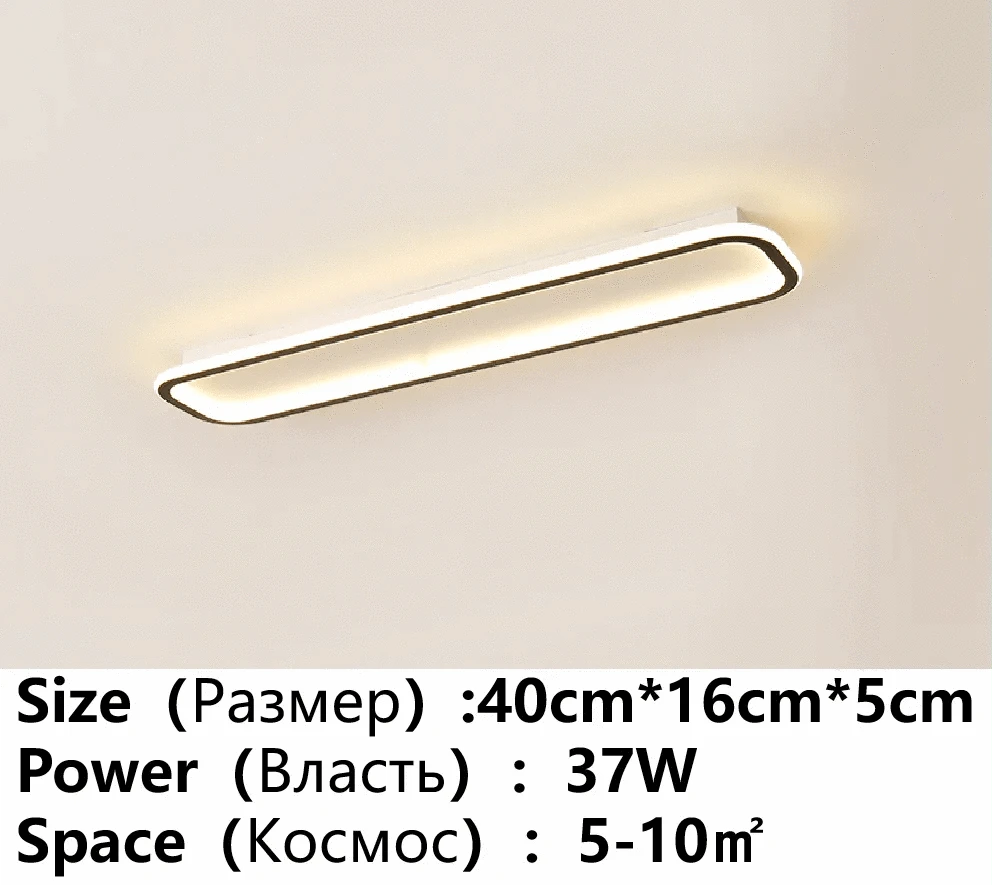 Lustre LED Élégant pour Intérieur Moderne | Marco Lucetti Noir 40cm B / Blanc pas de télécommande