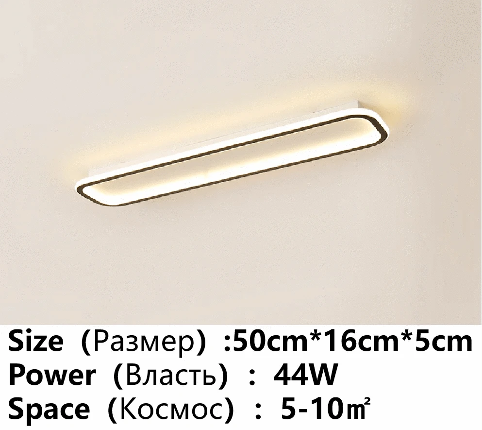 Lustre LED Élégant pour Intérieur Moderne | Marco Lucetti Noir 50cm B / Blanc pas de télécommande