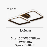 Lustre LED élégant pour un éclairage de plafond moderne | Marco Lucetti