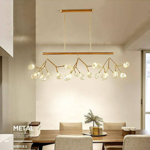 Lustre LED en bois branches d'arbres - Design Moderne | Marco Lucetti