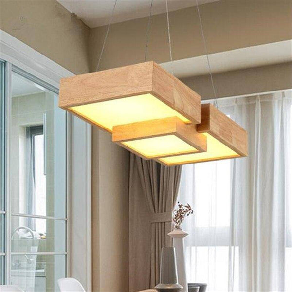 Lustre LED en bois - Collection Stars | Marco Lucetti