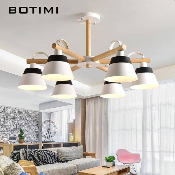 Lustre LED en bois Nordik | Marco Lucetti
