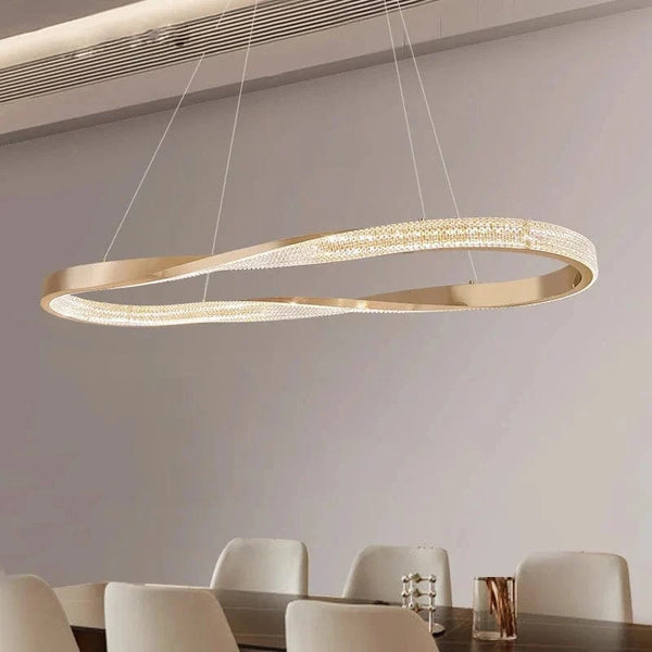 Lustre LED en Cristal au Design Moderne | Marco Lucetti
