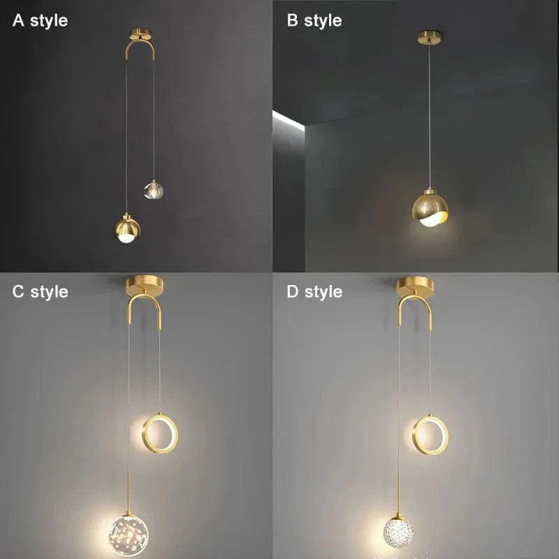 Lustre LED en cristal de luxe nordique - Éclat Brillant | Marco Lucetti