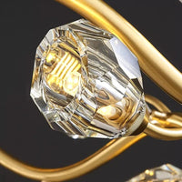 Lustre LED en cristal de luxe pour éclairage intérieur modernisé | Marco Lucetti