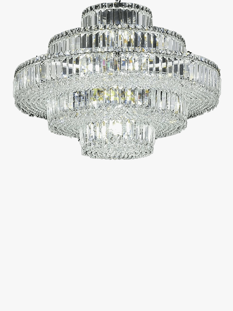 Lustre LED en Cristal K9 Rétro Moderne de Luxe 2024 - Édition Limitée | Marco Lucetti