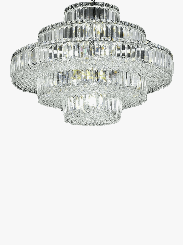 Lustre LED en Cristal K9 Rétro Moderne de Luxe 2024 - Édition Limitée | Marco Lucetti