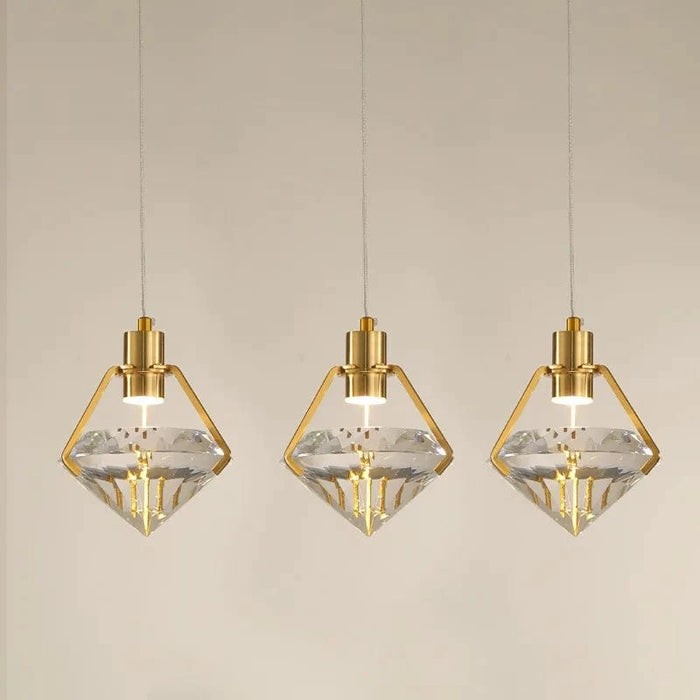 Lustre LED en cristal post-moderne pour une décoration créative. | Marco Lucetti