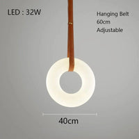Lustre LED en Cuivre et Marbre Naturel de Luxe Minimaliste | Marco Lucetti Dia40cm / Lumière chaude