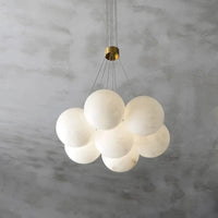 Lustre LED en forme de lune pour sublimer votre villa de luxe | Marco Lucetti Diamètre400mm / G9x7