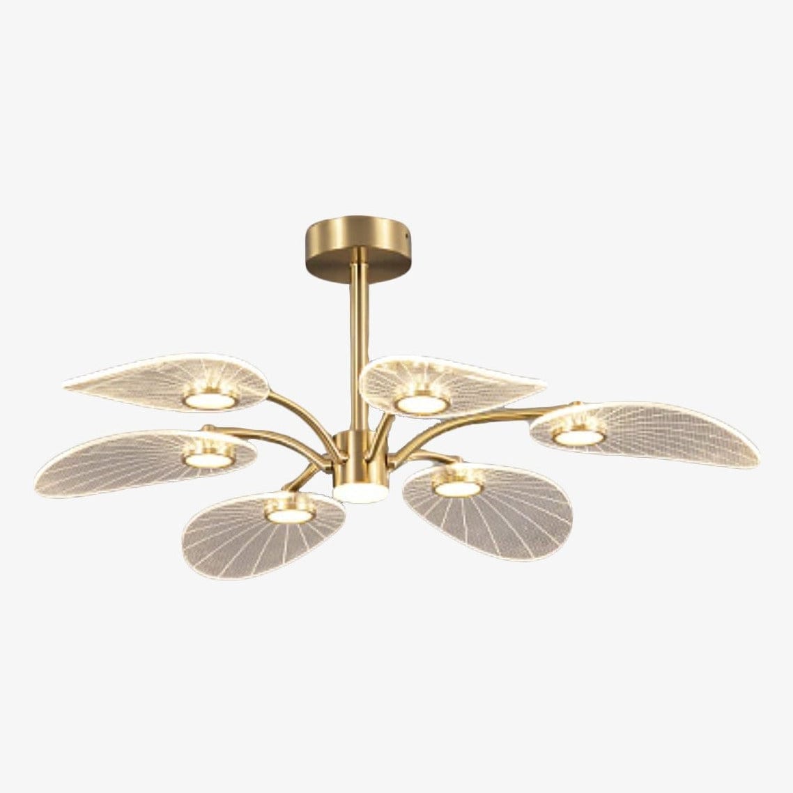 Lustre LED en pétale par Akimera. | Marco Lucetti