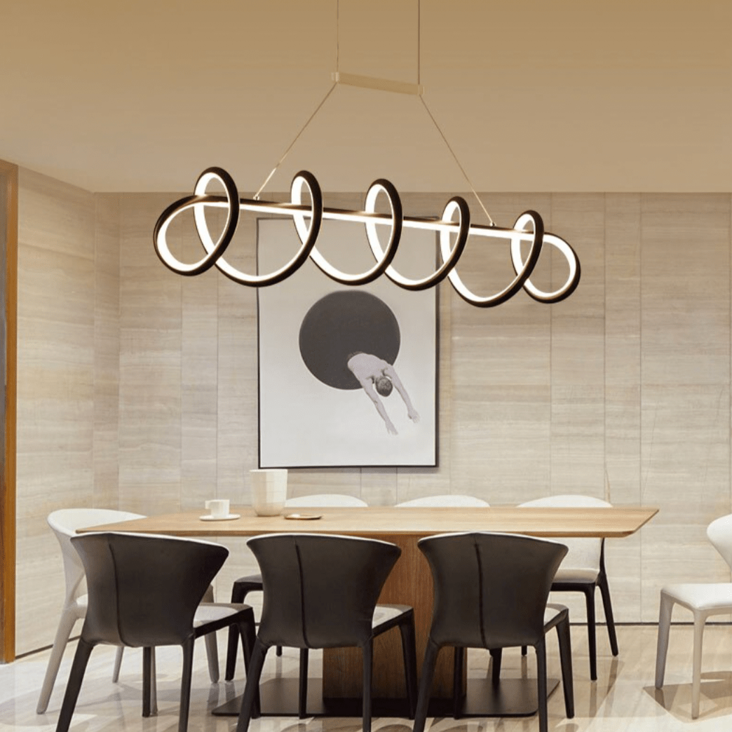 Lustre LED en spirale design Acrylic | Marco Lucetti