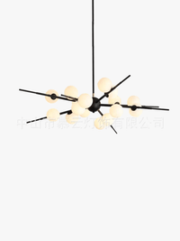 Lustre LED en Verre Suspension Or - Maison Lumineuse | Marco Lucetti