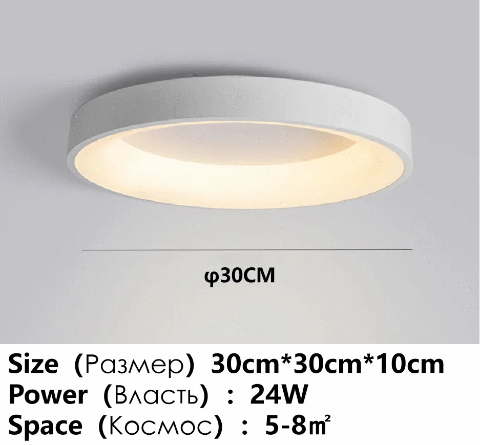 Lustre LED Enfants - Ambiance Lumineuse pour Chambre et Salon | Marco Lucetti Circulaire -30CM / Promesse avec télécommande