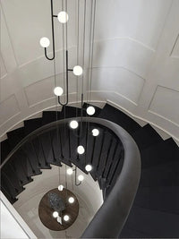 Lustre LED Escalier Colimaçon Luxe | Marco Lucetti
