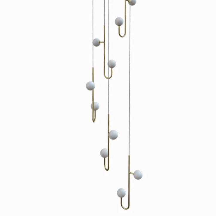 Lustre LED Escalier Colimaçon Luxe | Marco Lucetti
