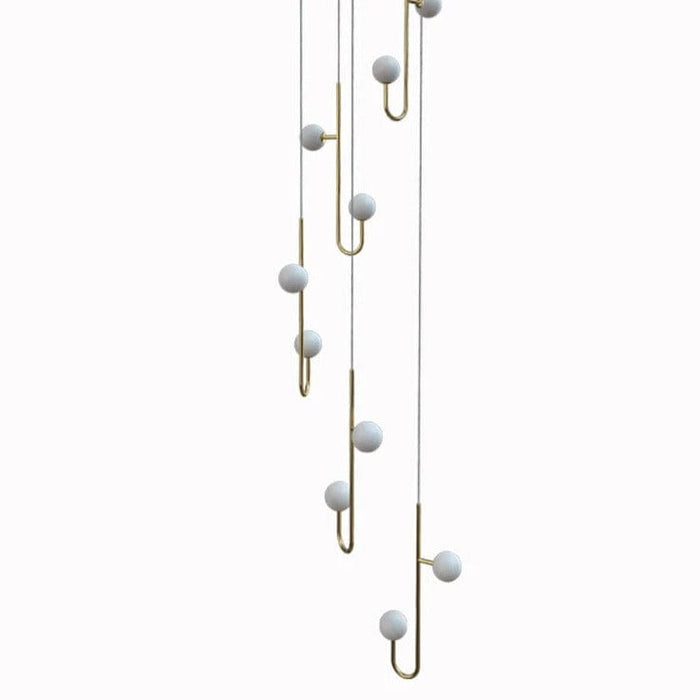 Lustre LED Escalier Colimaçon Luxe | Marco Lucetti