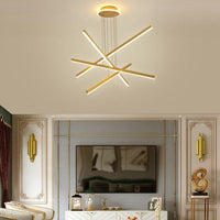 Lustre LED Étoile Dorée Alaikari | Marco Lucetti