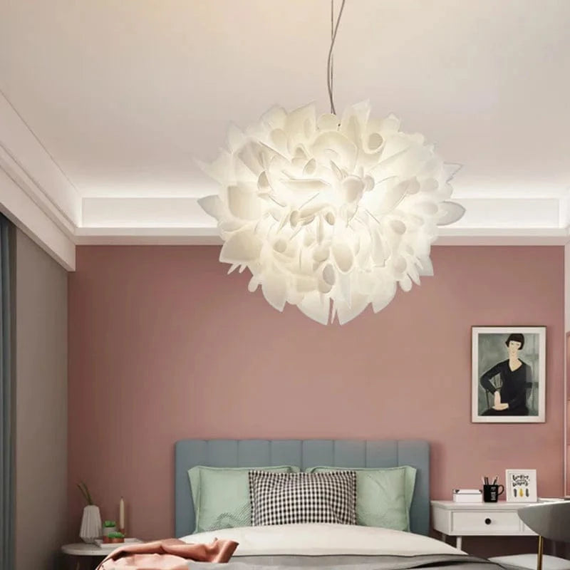 Lustre LED Floraison Acrylique pour Intérieur Moderne | Marco Lucetti