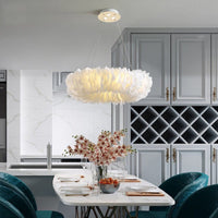 Lustre LED Floricenta en forme de pivoine | Marco Lucetti