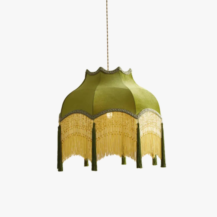 Lustre LED Vintage Velours Français