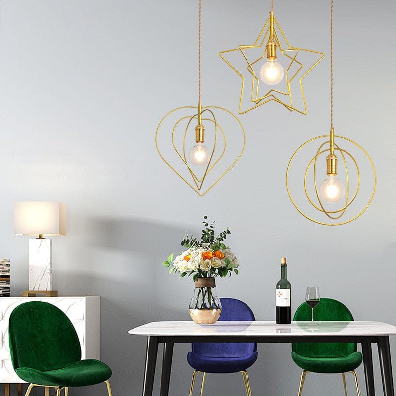 Lustre LED Géométrique Yria | Marco Lucetti